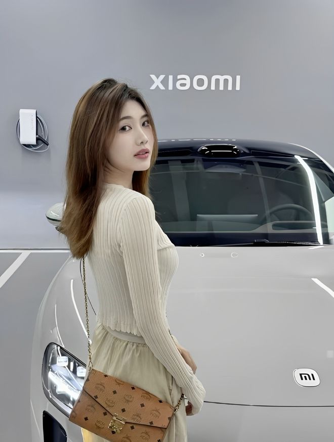 质量都这么高的吗？仙女也就长这样吧麻将胡了试玩小米SU7的美女车主(图5)
